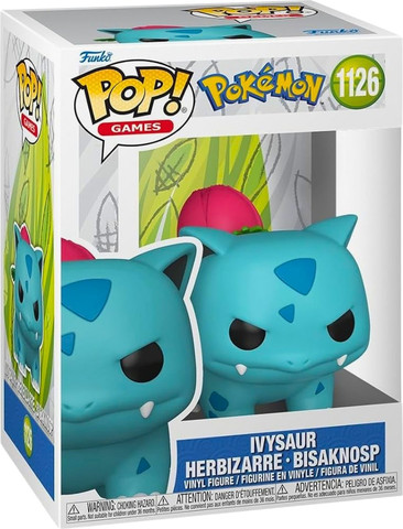 Funko Pop פוקימון איביזאור Ivysaur #1126 – Pokémon