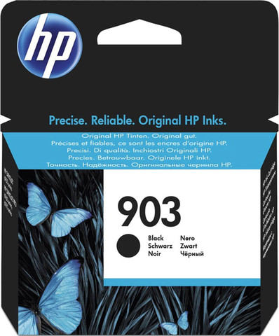 ראש דיו שחור מקורי HP 903BK T6L99AE (300 דפים)