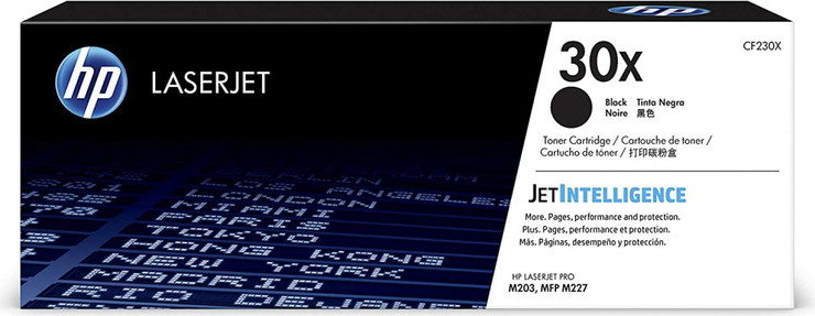 טונר שחור מקורי HP אייץ' פי 30X CF230X