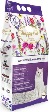 חול לחתולים WONDERFUL LAVANDER SCENT 10 L