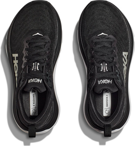 HOKA Gaviota Wide 5 - נעלי ספורט גברים הוקה גביוטה 5 רחבות בצבע שחור/לבן