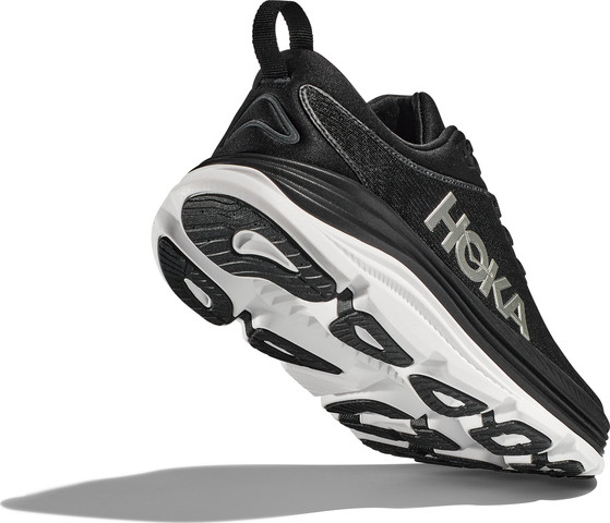 HOKA Gaviota Wide 5 - נעלי ספורט גברים הוקה גביוטה 5 רחבות בצבע שחור/לבן