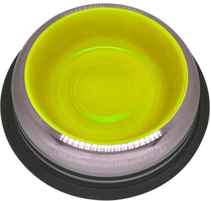 קערת נירוסטה תחתית נגד החלקה