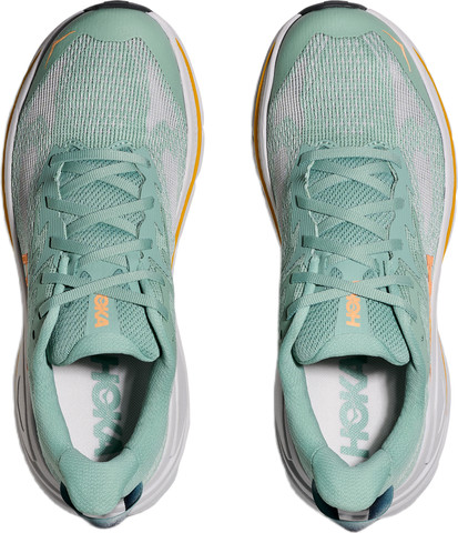 Hoka Challenger Wide 8 - נעלי ספורט נשים הוקה צ'אלנג'ר 8 רחבות בצבע ג'ייד/אפור קוסמי