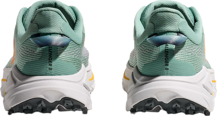 Hoka Challenger Wide 8 - נעלי ספורט נשים הוקה צ'אלנג'ר 8 רחבות בצבע ג'ייד/אפור קוסמי