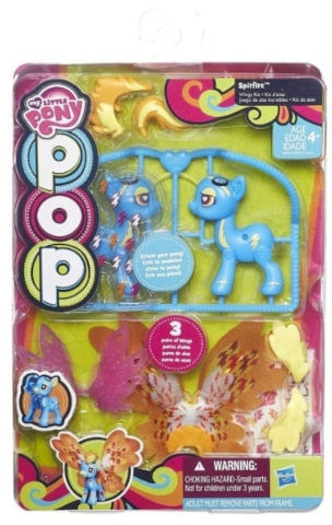 הפוני הקטן - פוני 2 POP דמויות להרכבה עם אביזרים - דמות ספיטפייר