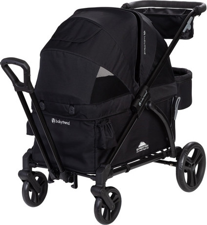 עגלה/עגלול נגרר לתינוקות דגם Expedition 2-in-1 Wagon מבית Baby Trend - צבע שחור