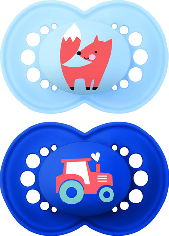 מוצצים 6+ טבע תכלת כחול
