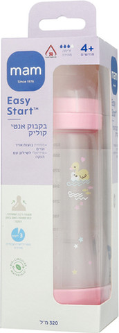 בקבוק אנטי קוליק 320 מ"ל וורוד