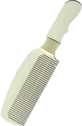 מסרק רחב לבן וארגונומי לכל סוגי השיער BarberPro