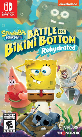 משחק לנינטנדו סוויץ' - SpongeBob SquarePants: Battle for Bikini Bottom – Rehydrated