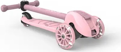 קורקינט היוויקיק3S Highwaykcik3 לילדים מגיל 3 ומעלה בצבע ורוד Scoot & Ride
