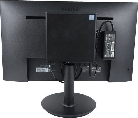 ערכת מחשב משולב עם מסך Philips 24" + מחשב HP 800 G3 Mini מעבד i5-6th זיכרון 16GB דיסק 240GB SSD מערכת הפעלה Windows 10 Pro כולל מקלדת ועכבר אלחוטיים - מסך - חדש, מחשב - מוחדש