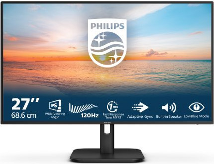 ערכת מחשב משולב עם מסך Philips 27" + מחשב HP 800 G9 Mini i5-13th זיכרון 16GB דיסק 256GB SSD מערכת הפעלה Windows 11 Pro כולל מקלדת ועכבר אלחוטיים - מסך - חדש, מחשב - מוחדש