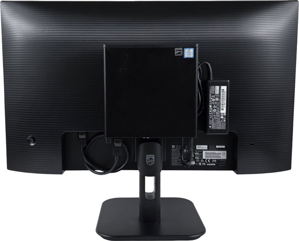 ערכת מחשב משולב עם מסך Philips 27" + מחשב HP 800 G9 Mini i5-13th זיכרון 16GB דיסק 256GB SSD מערכת הפעלה Windows 11 Pro כולל מקלדת ועכבר אלחוטיים - מסך - חדש, מחשב - מוחדש