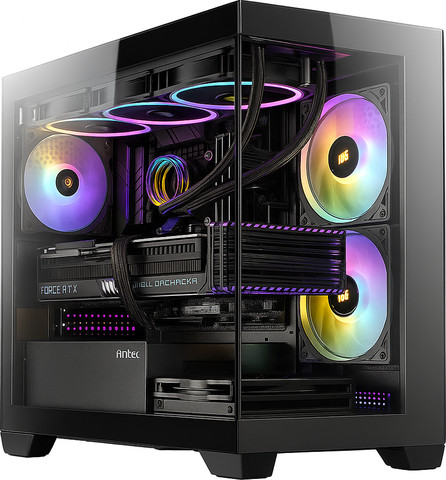 מחשב גיימינג Antec CX300 ARGB I7-14700F זיכרון 32GB דיסק 1TB SSD כרטיס מסך NVIDIA RTX 5060Ti 8GB מערכת הפעלה Windows 11 Pro