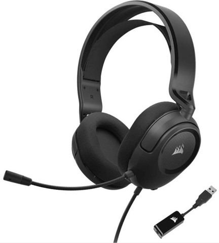 בנדל אביזרי גיימינג CORSAIR 4 in 1: מקלדת K55 CORE RGB + עכבר HARPOON Pro RGB + אוזניות HS35 V2 + משטח לעכבר MM100 Cloth