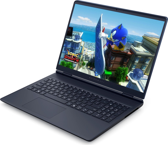 מחשב גיימינג נייד Dell Alienware Aurora 16 מסך 16" (2560x1600) 120Hz מעבד Intel Core 7 240H זיכרון 32GB דיסק 1TB SSD מערכת הפעלה Windows 11 Home כרטיס מסך NVIDIA RTX 5060 8GB מקלדת מוארת כחולה