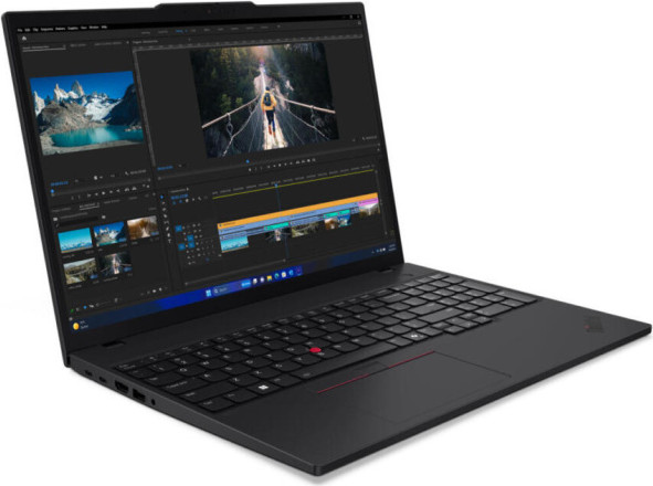 מחשב נייד Lenovo ThinkPad T16 G3 מסך 16 אינצ' מעבד Intel Core Ultra 7 155U זיכרון 16GB דיסק 512GB SSD מערכת הפעלה Windows 11 Pro
