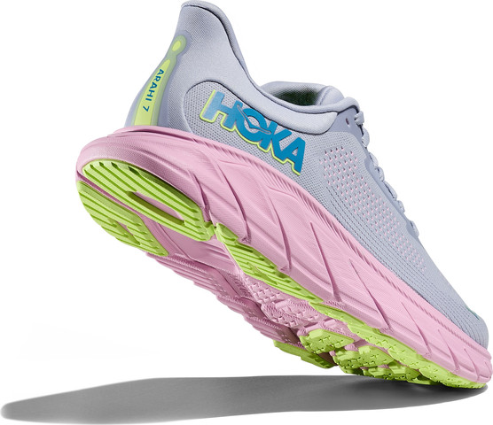 HOKA Arahi Wide 7 - נעלי ספורט נשים הוקה ארהי 7 רחבות בצבע שחור/ורוד
