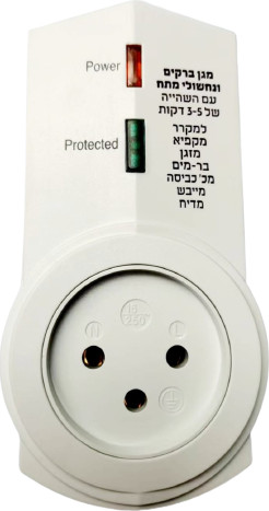 מגן ברקים ונחשולי מתח כולל השהייה Brightcom ברייטקום PA-IS1-01D1
