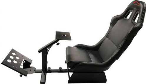 מושב מירוצים PLAYGAME MPS2 המתאים לכל הקונסולות מגיע בצבע שחור