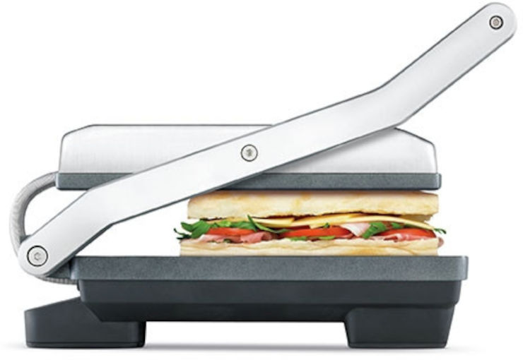 טוסטר לחיצה 4 פרוסות Breville ברוויל Toast & Melt BSG540BSS