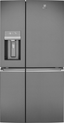 מקרר 4 דלתות כולל קיוסק 619 ליטר Electrolux אלקטרולוקס EQE6870BA