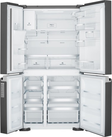 מקרר 4 דלתות כולל קיוסק 619 ליטר Electrolux אלקטרולוקס EQE6870BA