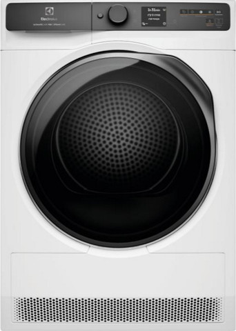 מייבש כביסה - 9 ק"ג קונדנסור Electrolux Heat Pump אלקטרולוקס Ultimatecare 900 Steamcare EDH902R9WC
