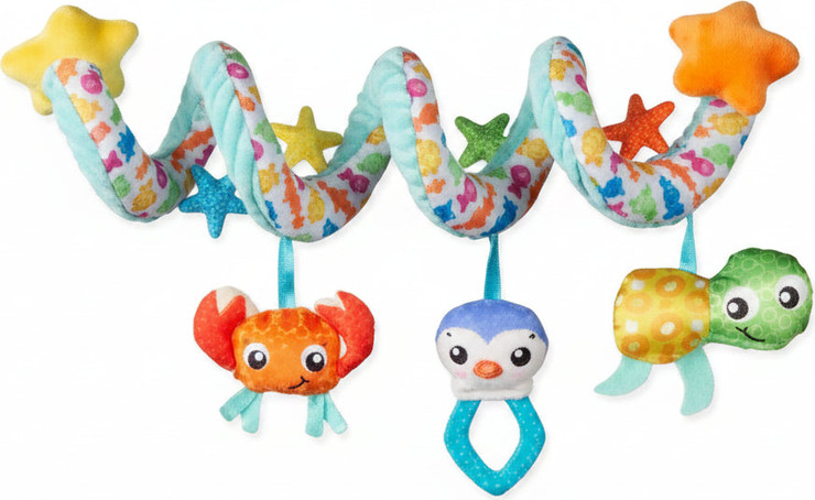 ספירלת פעילות לעגלה ולמיטה Playgro