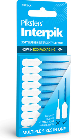 INTERPIK קיסמים עם ציפוי גומי רך