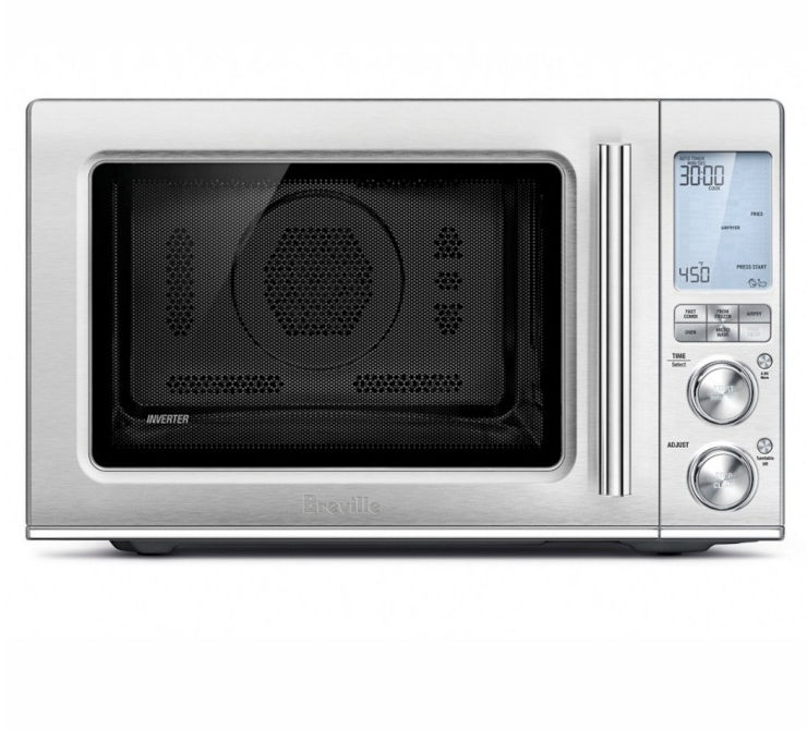 מיקרוגל 34 ליטר משולב תנור ו-Breville AirFry ברוויל The Combi Wave 3 in 1 BMO870BSS