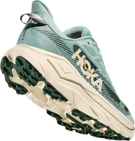 Hoka Challenger Wide 8 - נעלי ספורט גברים הוקה צ'אלנג'ר 8 רחבות בצבע ירוק ג'ייד/כמהין