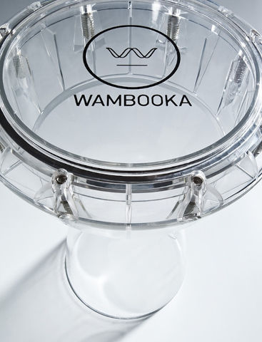 דרבוקה שקופה + נרתיק wambooka