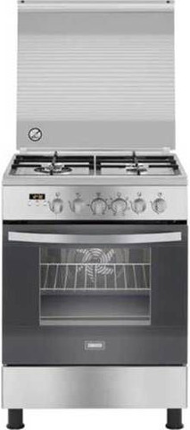 תנור משולב כיריים ZANUSSI זנוסי דגם ZCK67326XA