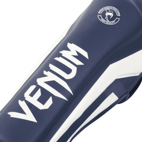 מגני רגליים Venum Elite Standup Shin guards - White/Navy Blue - l