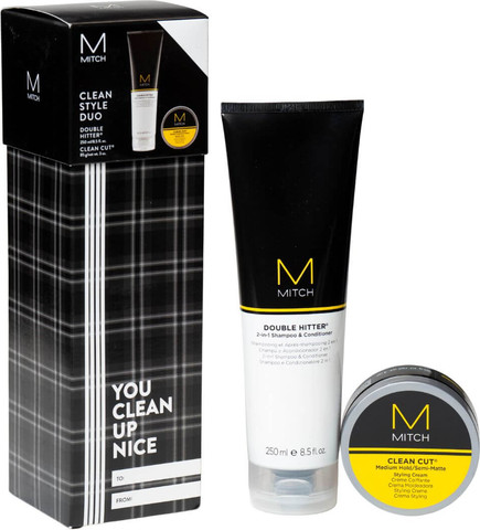 שמפו ומרכך 2 ב-1 + קרם מסדר (חצי מט) PAUL MITCHELL פול מיטשל 250 מ"ל