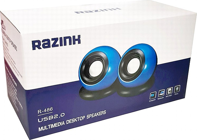 רמקולים למחשב razink r486 usb