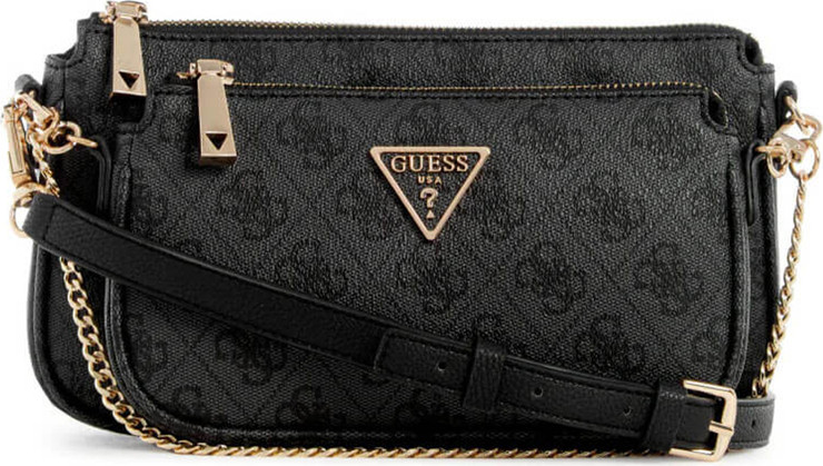 תיק דמוי עור לאישה מבית Guess קולקציית NOELLE דגם BG787971-CLO