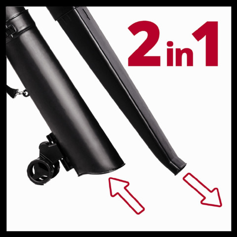 2 ב-1 מפוח/שואב עלים חשמלי W3000 עם שק לאיסוף בנפח 45 ליטר ואימפלר מתכת
