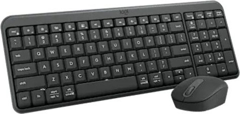 סט מקלדת ועכבר אלחוטי LOGITECH MK250 BK