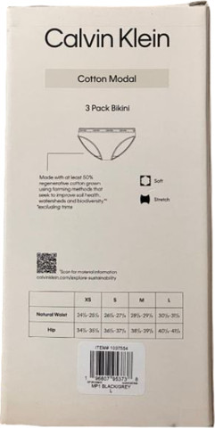 שלישיית תחתוני נשים CALVIN KLEIN