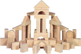 melissa and doug סט קוביות עץ - 60 חלקים - Melissa And Doug