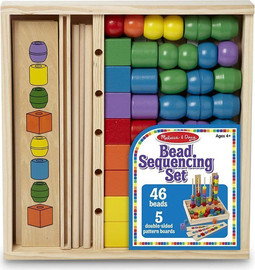 melissa and doug משחק השחלת חרוזים - Melissa and Doug