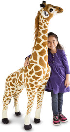 melissa and doug בובת ג'ירפה ענקית