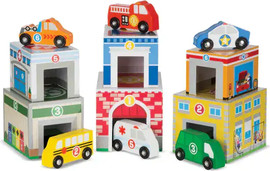 melissa and doug תחנות כלי רכב - Melissa And Doug