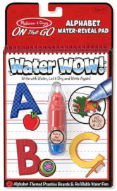 melissa and doug ABC חוברת צביעה רב פעמית טוש מים - לימוד