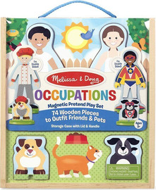 melissa and doug סט מגנטי מקצועות - Melissa and Doug