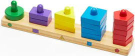 melissa and doug ספירת צורות לקטנים - Melissa And Doug